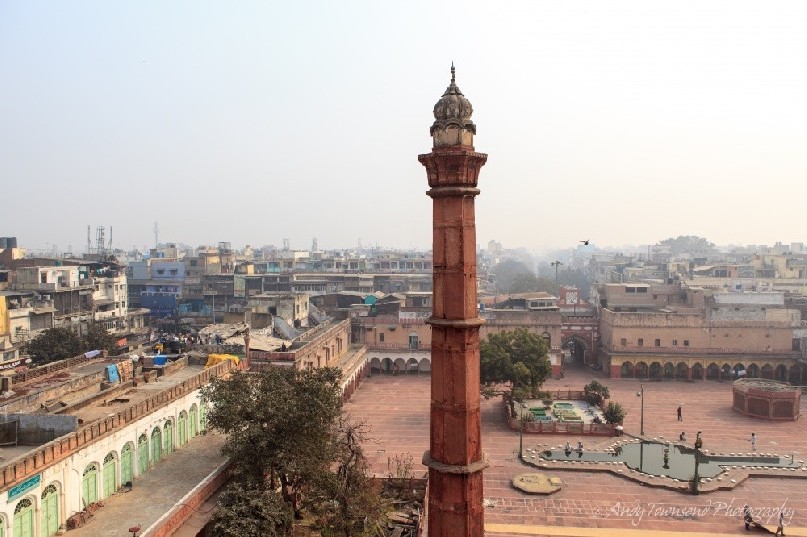 Fatehpuri Masjid mosque and surrounding complex.