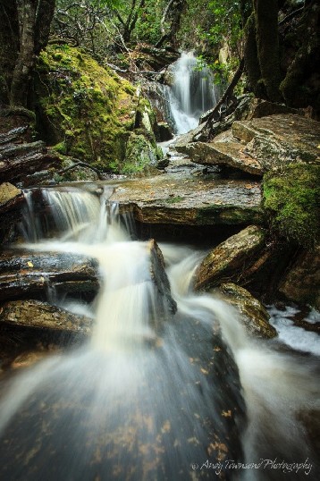 Lots of rain the previous evening allowed these falls to be at their best.