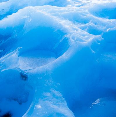 Framed Canvas Print - Ice Lakes