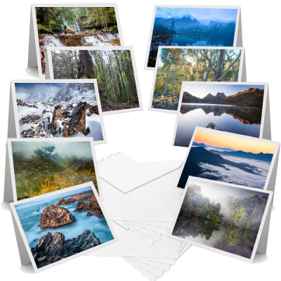 Tasmanian Landscapes - Greeting Cards (Pack of 10)